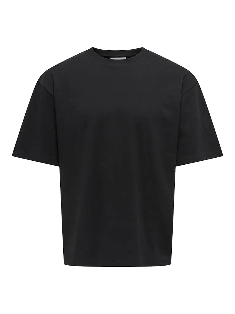 Caspian Boxfit T-Skjorte - Black Only & Sons
