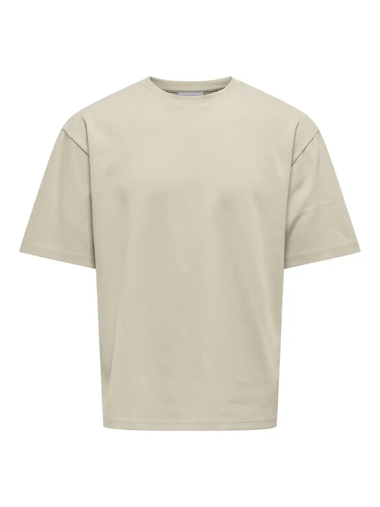 Caspian Boxfit T-Skjorte - Silver Lining Only & Sons