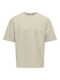 Caspian Boxfit T-Skjorte - Silver Lining Only & Sons