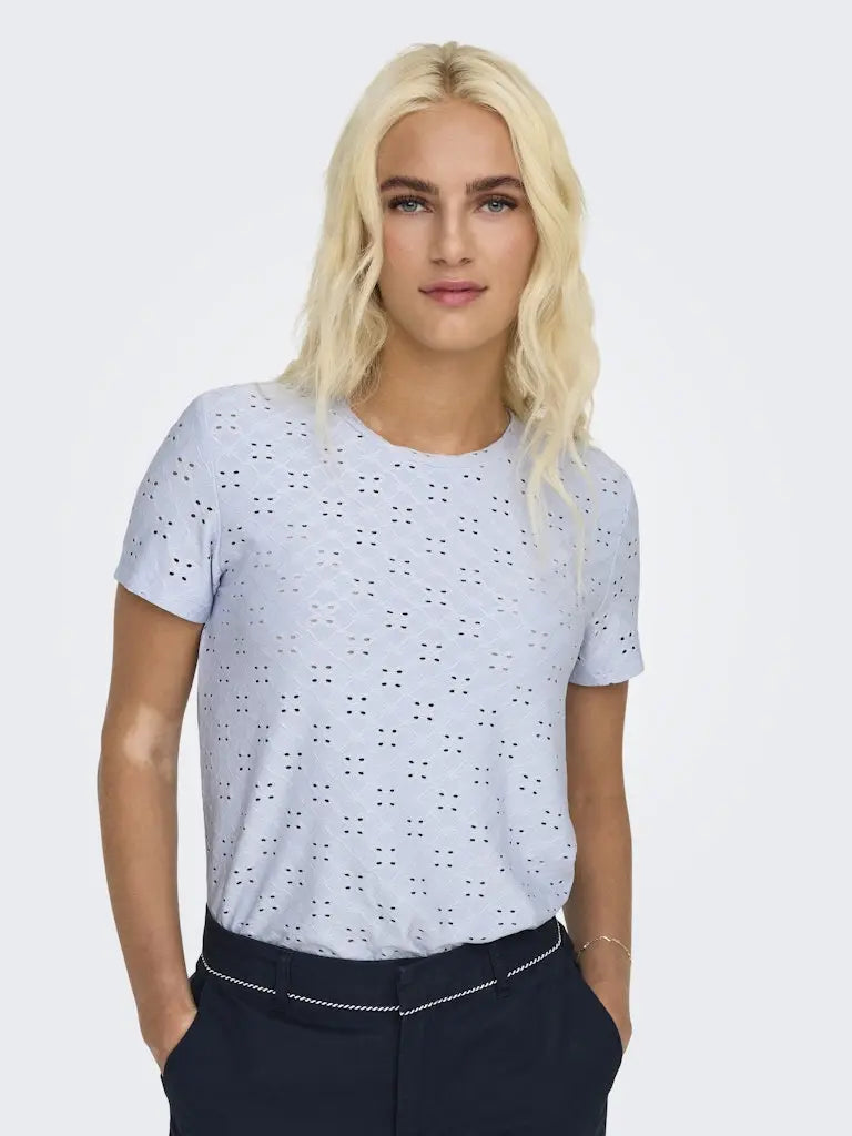 Cathinka T-skjorte - Kentucky Blue JDY