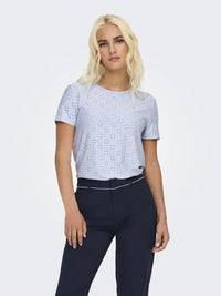 Cathinka T-skjorte - Kentucky Blue JDY