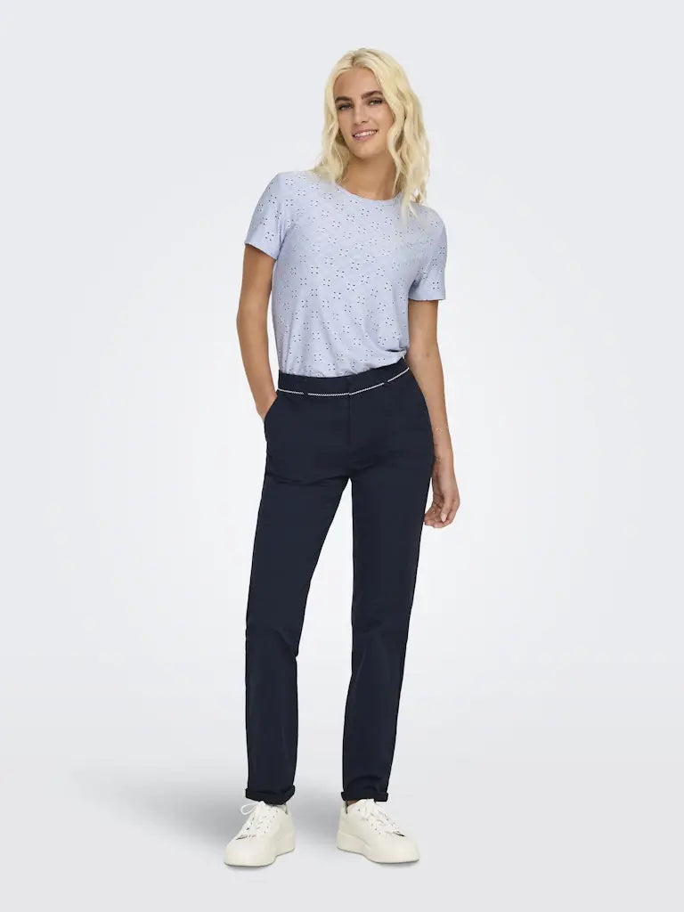 Cathinka T-skjorte - Kentucky Blue JDY