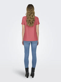 Cathinka T-skjorte - Rose Of Sharon JDY