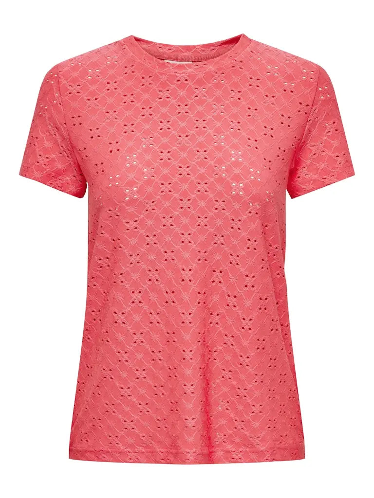 Cathinka T-skjorte - Rose Of Sharon JDY