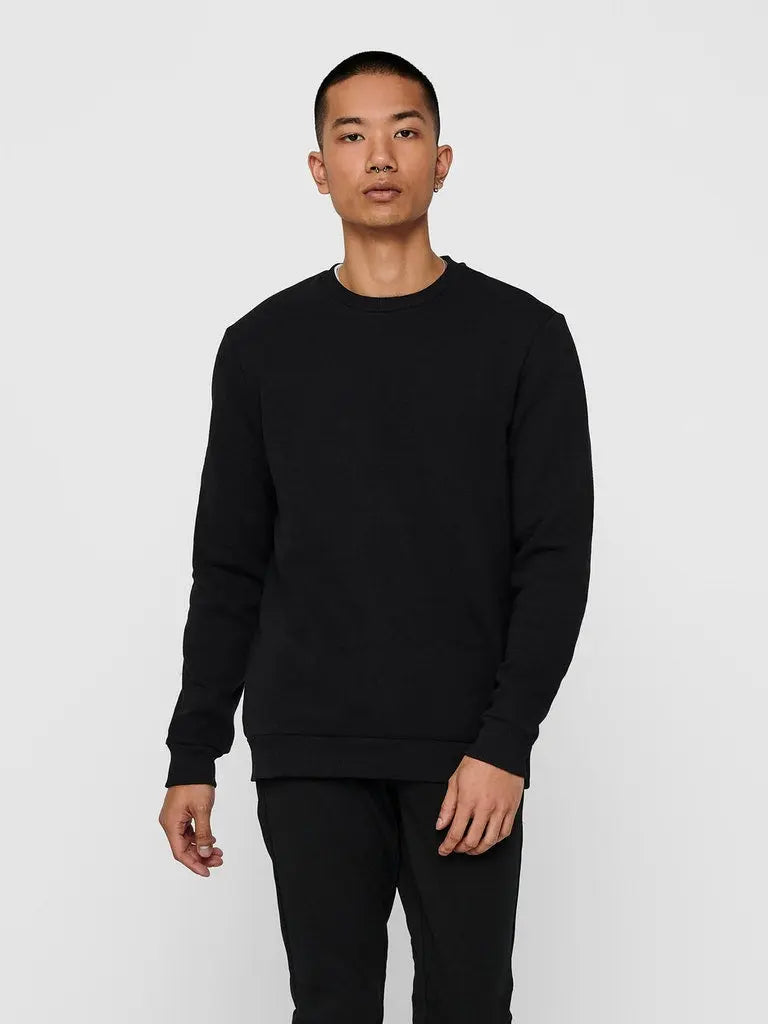 Ceres Genser Rund Hals - Black Only & Sons