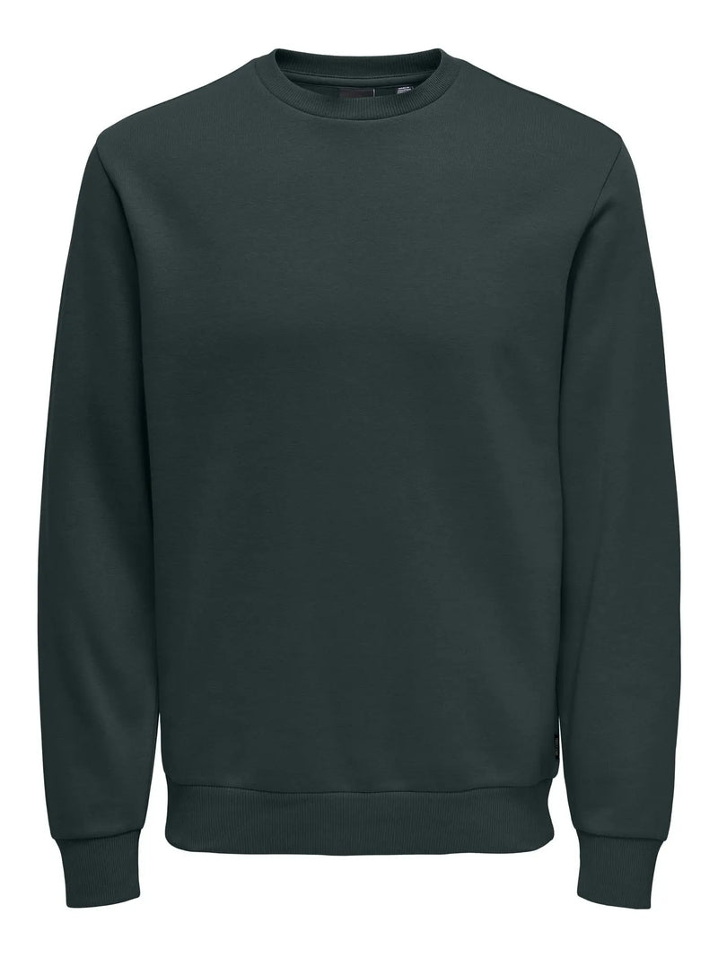 Ceres Genser Rund Hals - Darkest Spruce Only & Sons