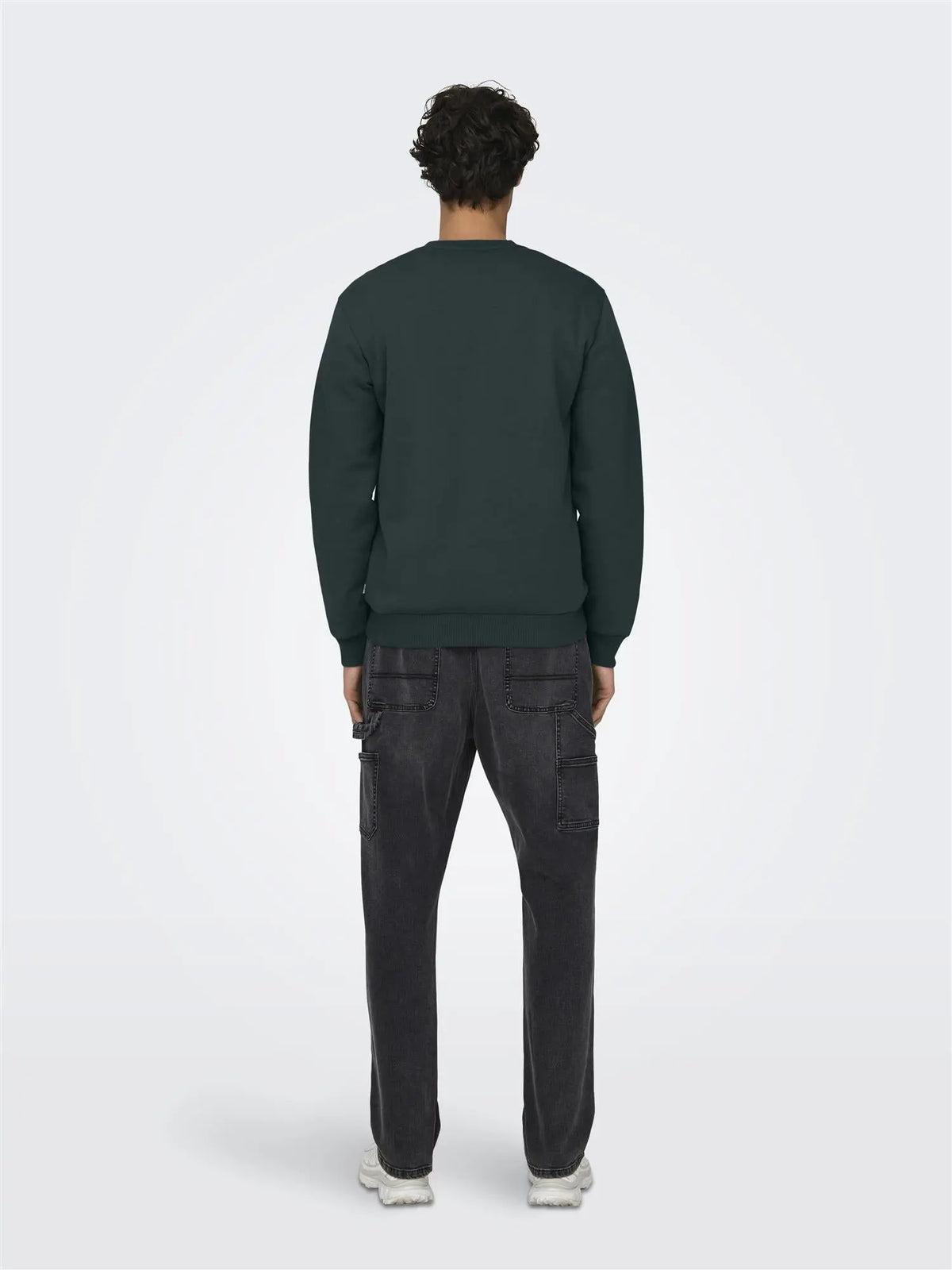Ceres Genser Rund Hals - Darkest Spruce Only & Sons
