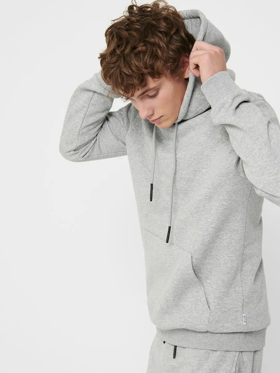 Ceres Hettegenser - Light Grey Melange Only & Sons