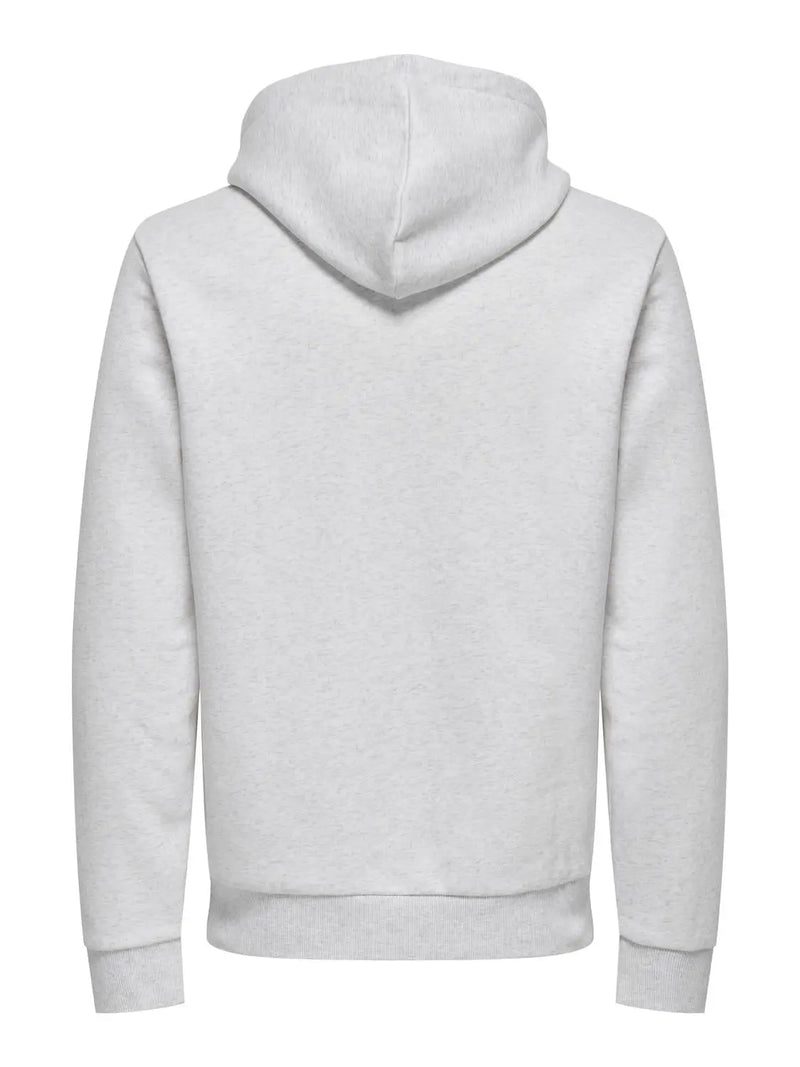 Ceres Hettegenser - Super Light Grey Melange Only & Sons