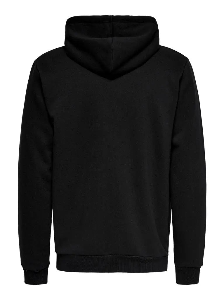 Ceres Hettegenser m/Zip - Black Only & Sons