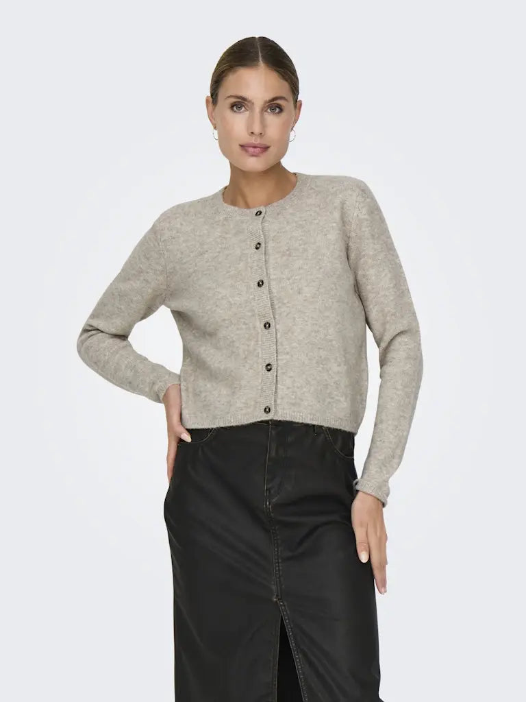 Chloe Cardigan - Turtledove Detail JDY