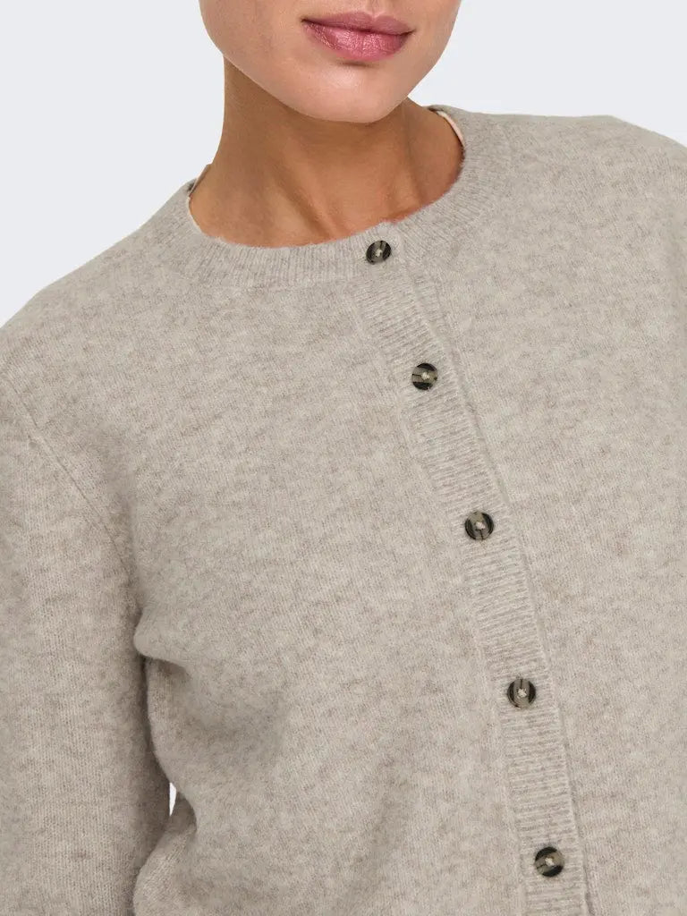 Chloe Cardigan - Turtledove Detail JDY