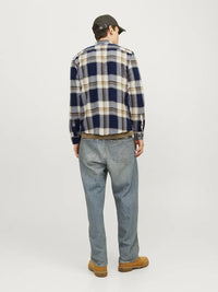 Classic Check Skjorte - Dark Navy Jack&Jones