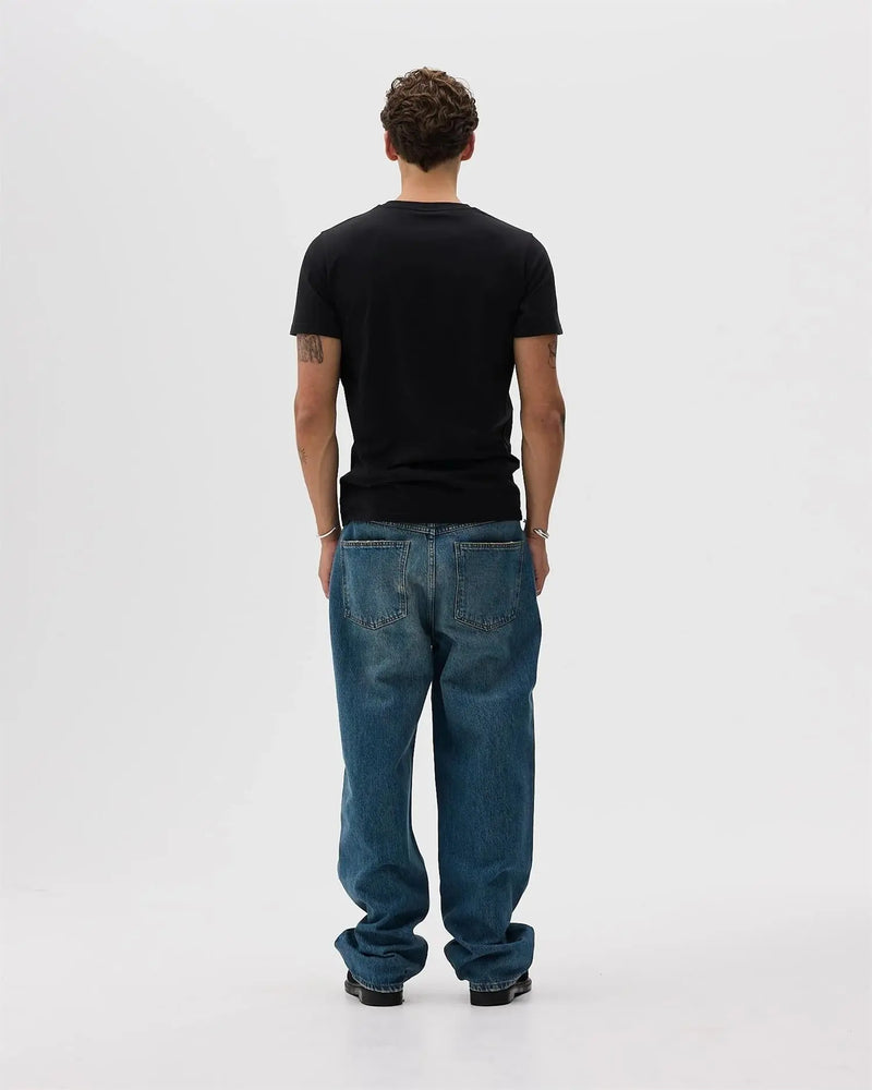 Classic Fit Logo T-Skjorte - Black Bareen