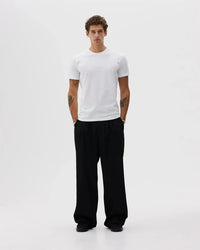 Classic Fit Logo T-Skjorte - White Bareen