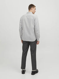 Classic Melange Skjorte - Light Grey Melange Jack&Jones