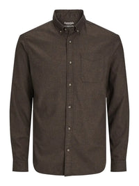 Classic Melange Skjorte - Mulch Jack&Jones