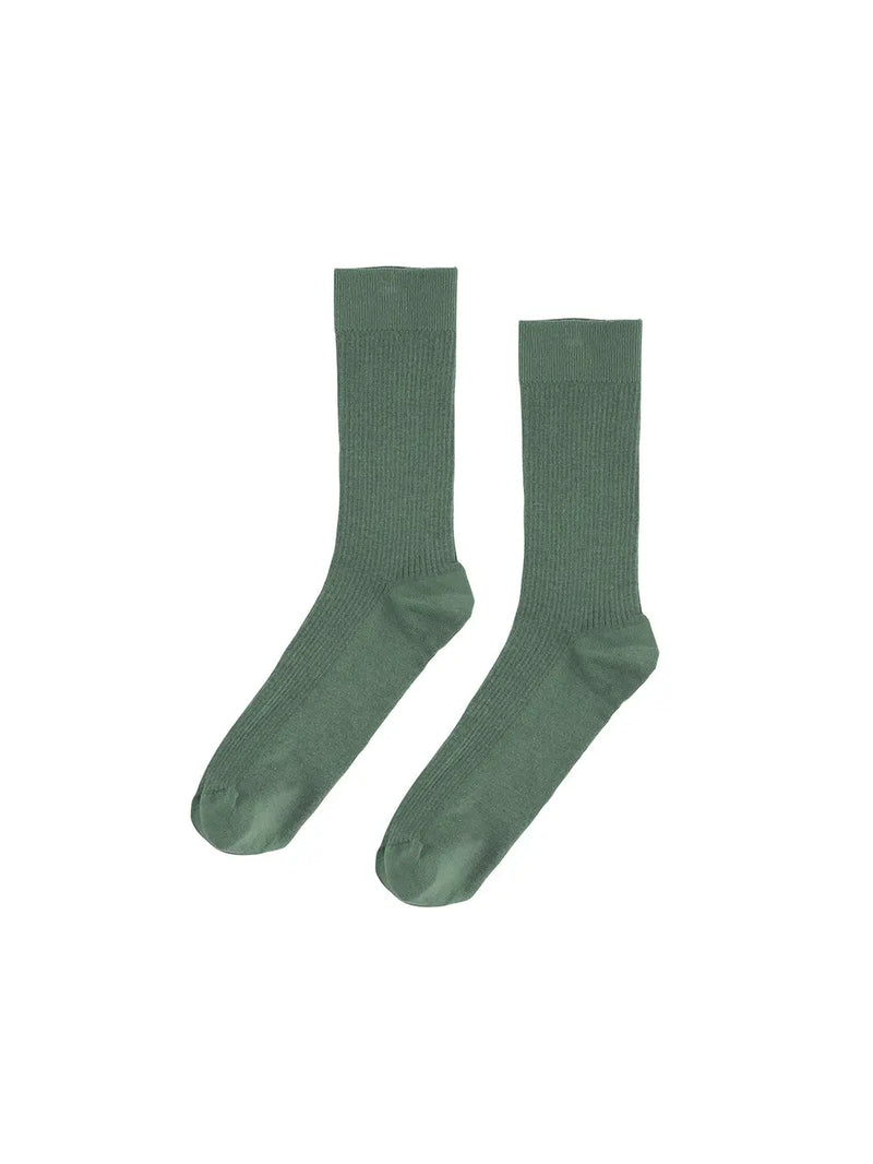 Classic Organic Sock - Emerald Green Colorful Standard