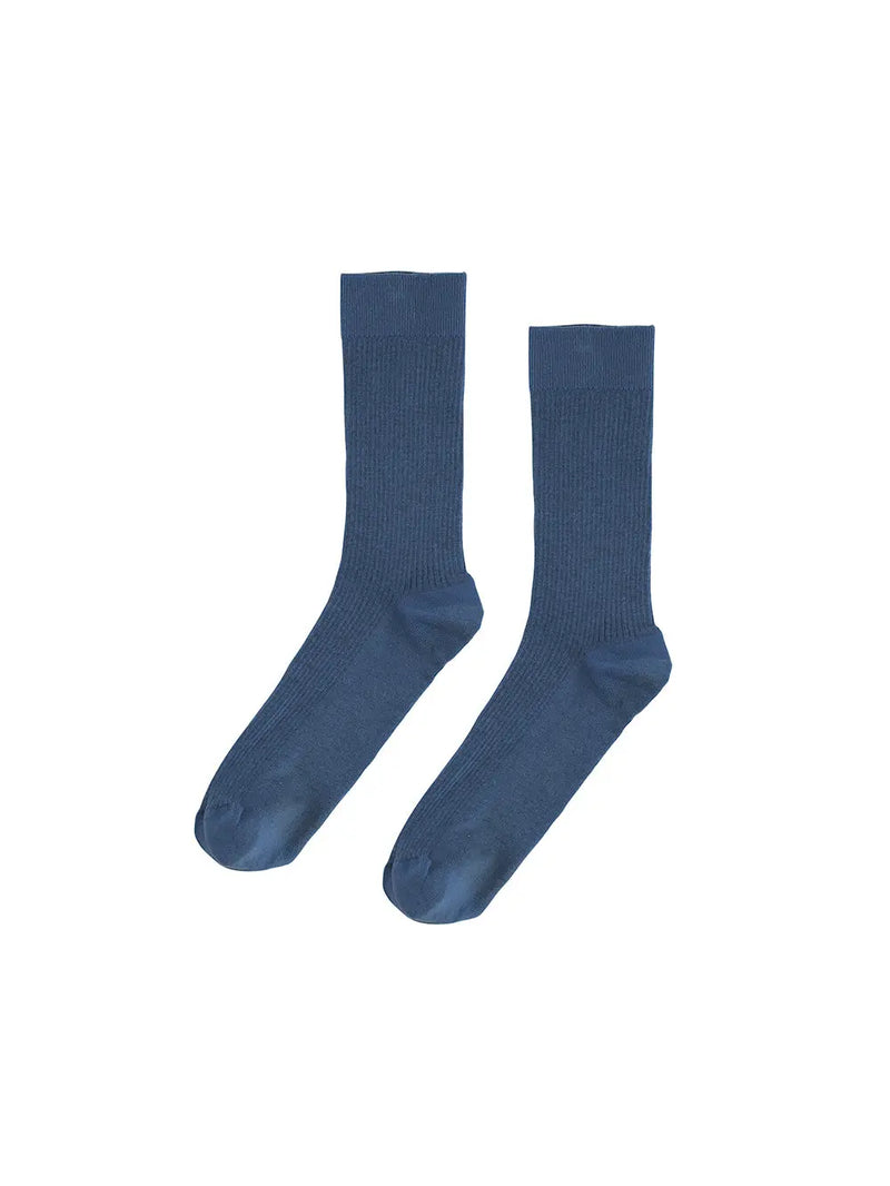 Classic Organic Sock - Petrol Blue Colorful Standard