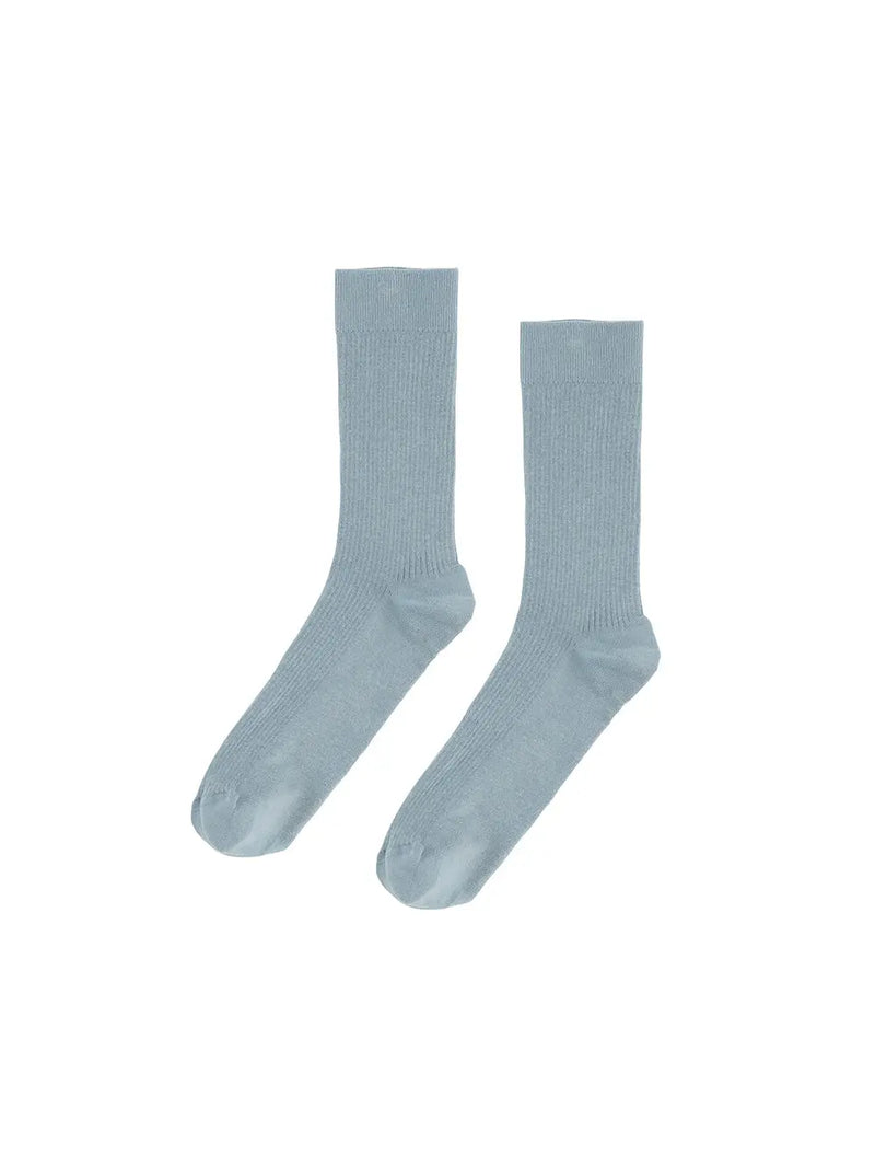 Classic Organic Sock - Steel Blue Colorful Standard