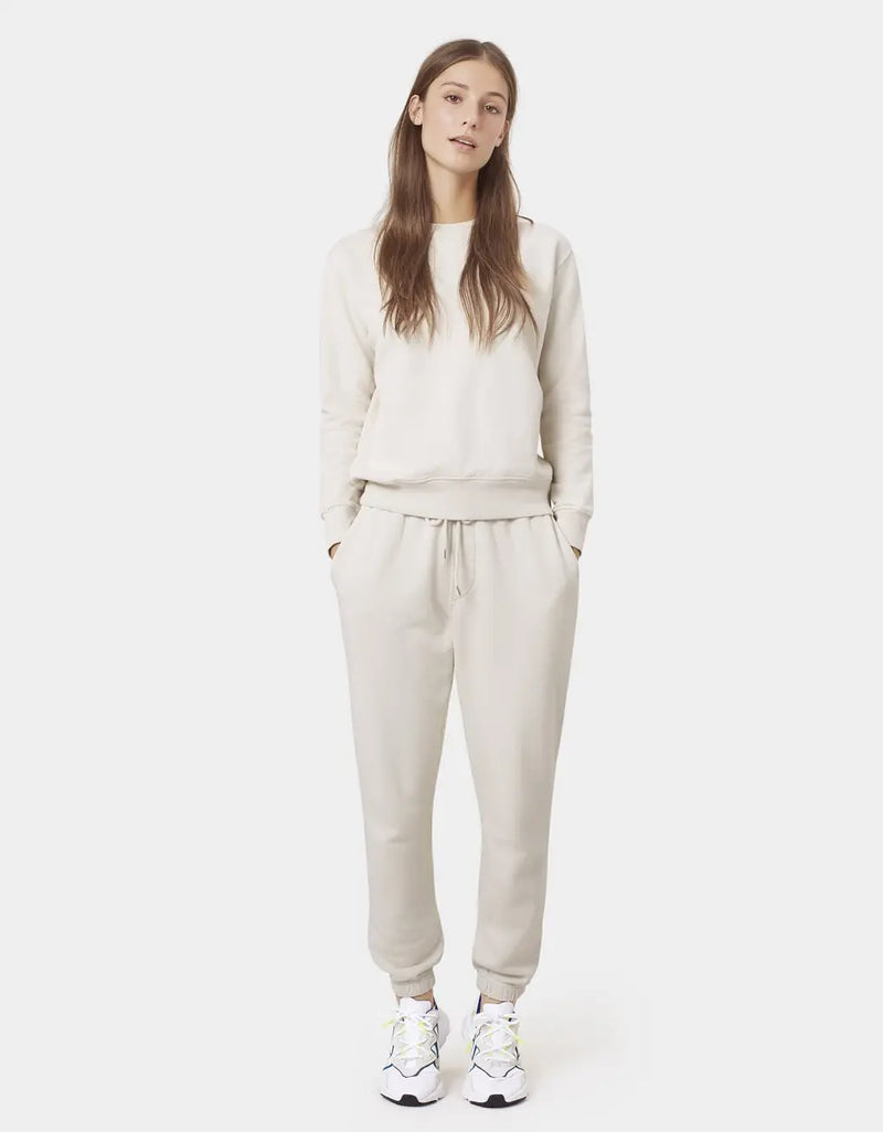 Classic Organic Sweatpants - Ivory White Colorful Standard