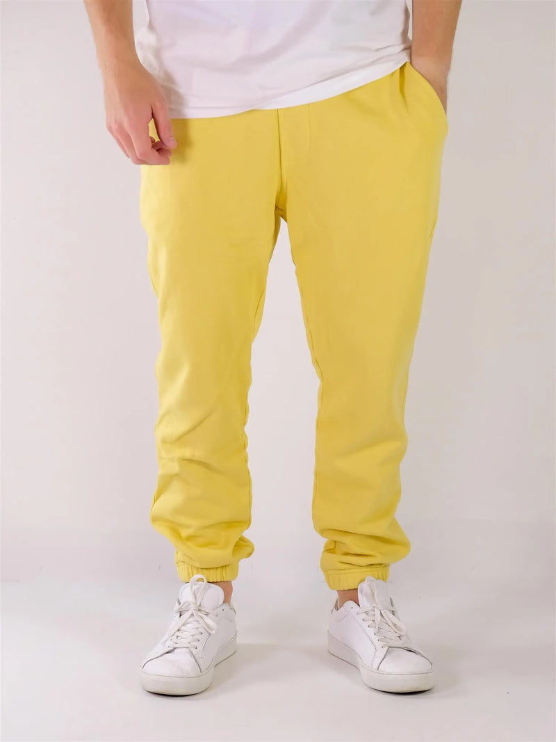 Classic Organic Sweatpants - Lemon Yellow Colorful Standard