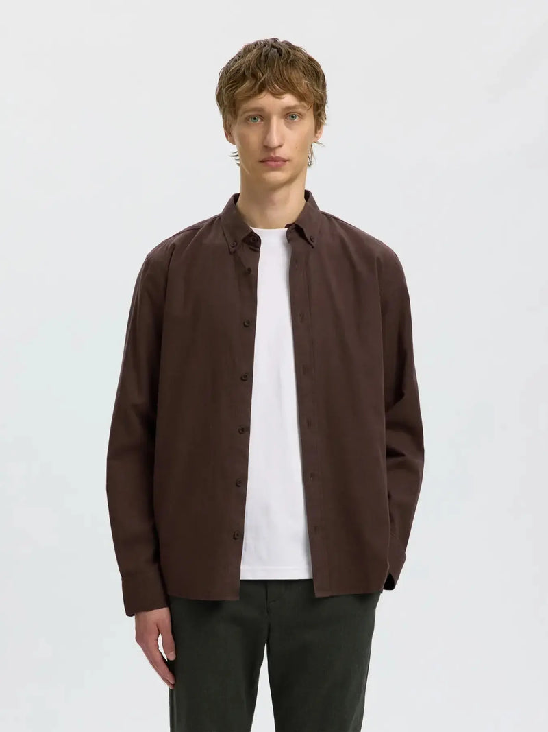 Cole-Jay Flanellskjorte - Delicioso Detail Selected Homme