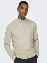 Cooper Half Zip - Silver Lining Only & Sons