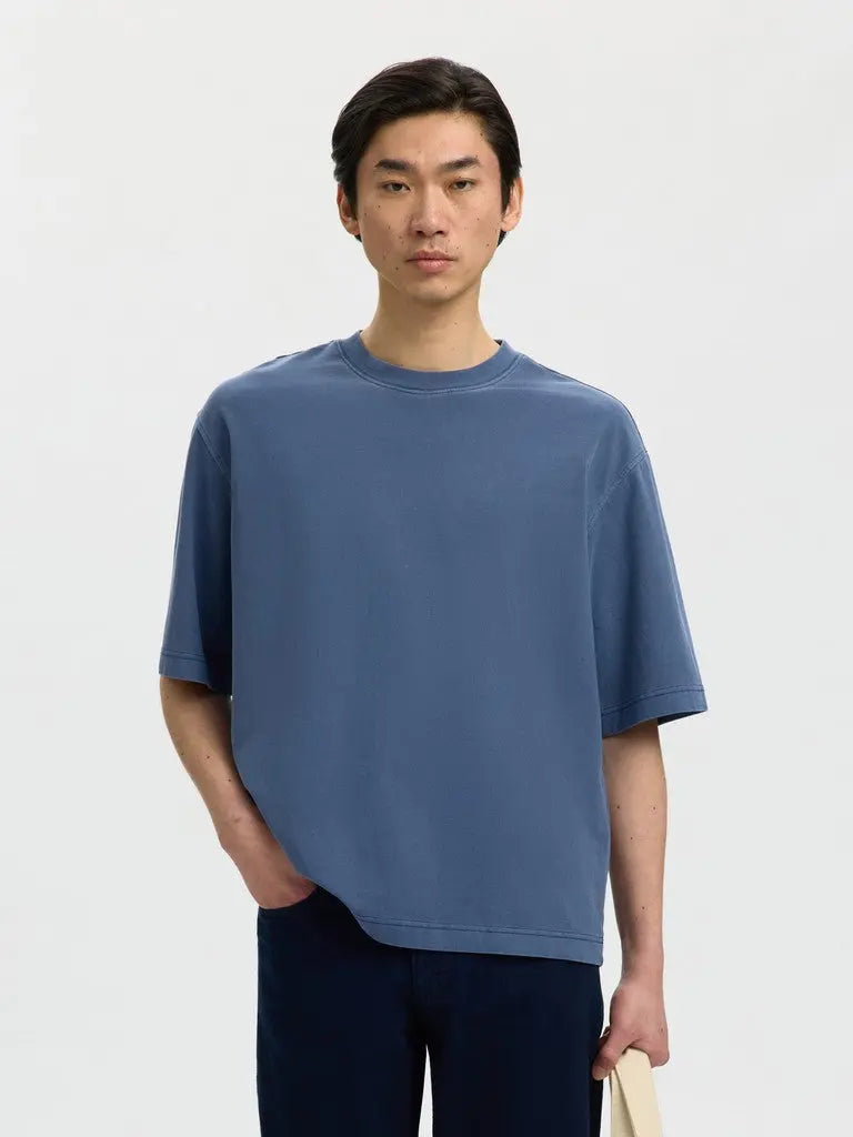 Cory Loose T-Skjorte - Naval Academy Selected Homme