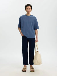 Cory Loose T-Skjorte - Naval Academy Selected Homme