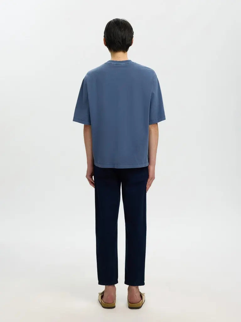 Cory Loose T-Skjorte - Naval Academy Selected Homme