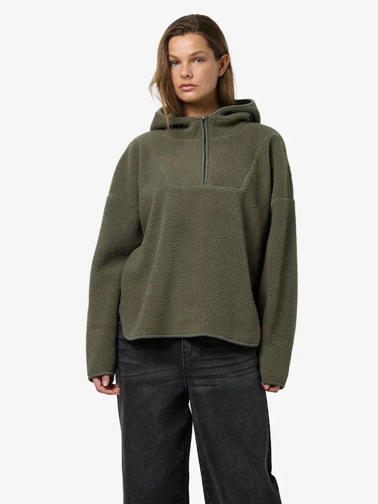 Cozy Fleecegenser Half Zip - Kalamata Noisy May