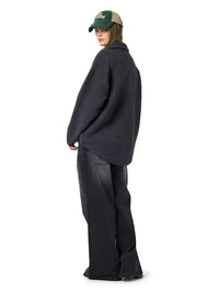 Cozy Fleecejakke - Obsidian Noisy May