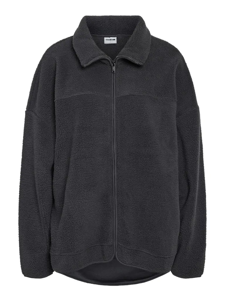 Cozy Fleecejakke - Obsidian Noisy May