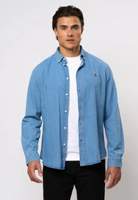 Craig Denim Skjorte - Denim Blue U.S. Polo Assn.