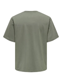 Curated Regular T-skjorte - Castor Grey Only & Sons