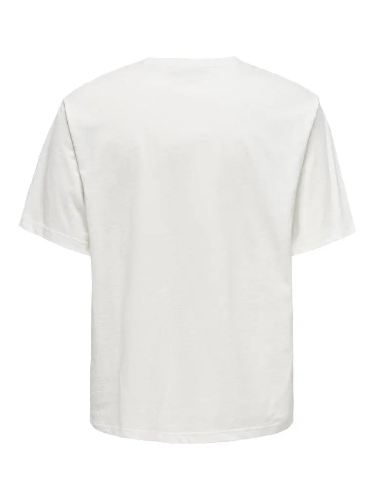 Curated Regular T-skjorte - Cloud Dancer Only & Sons