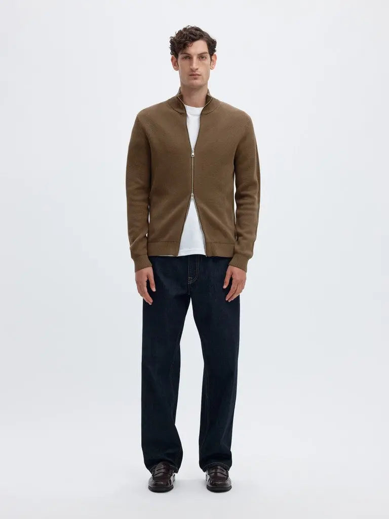 Dane Strikkejakke - Morel Selected Homme