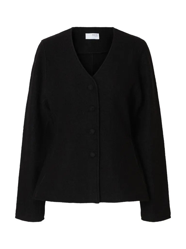 Darla Cardigan Jakke - Black Selected Femme