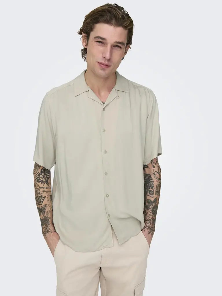 Dash Resortskjorte 001 - Silver Lining Only & Sons