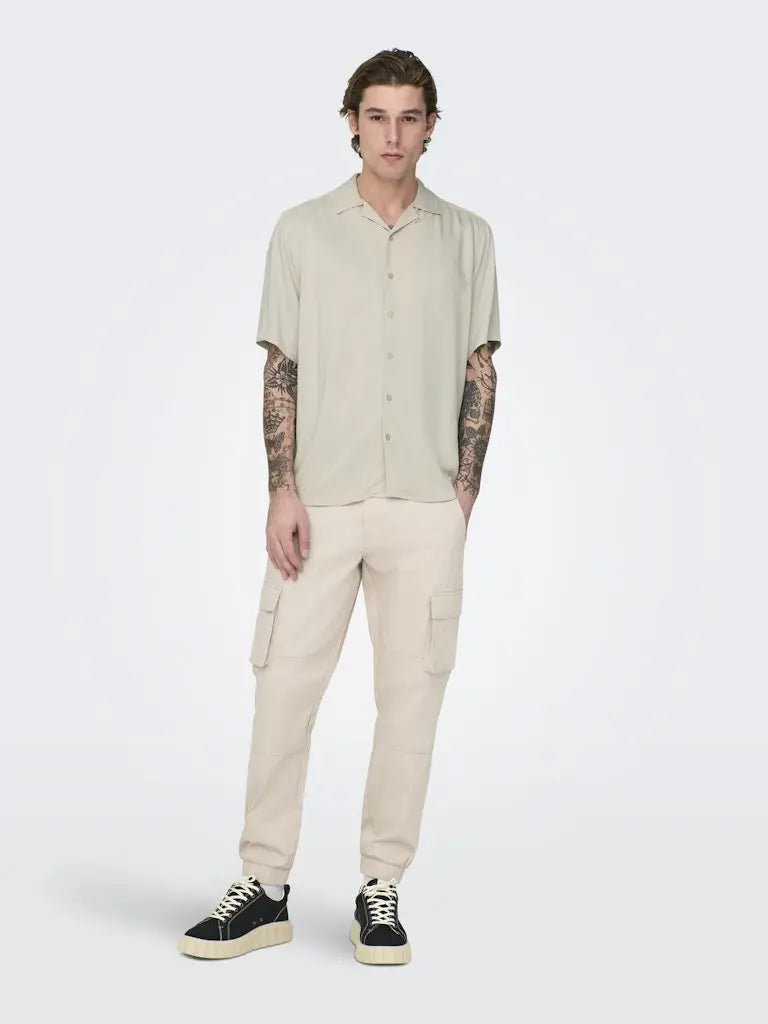 Dash Resortskjorte 001 - Silver Lining Only & Sons