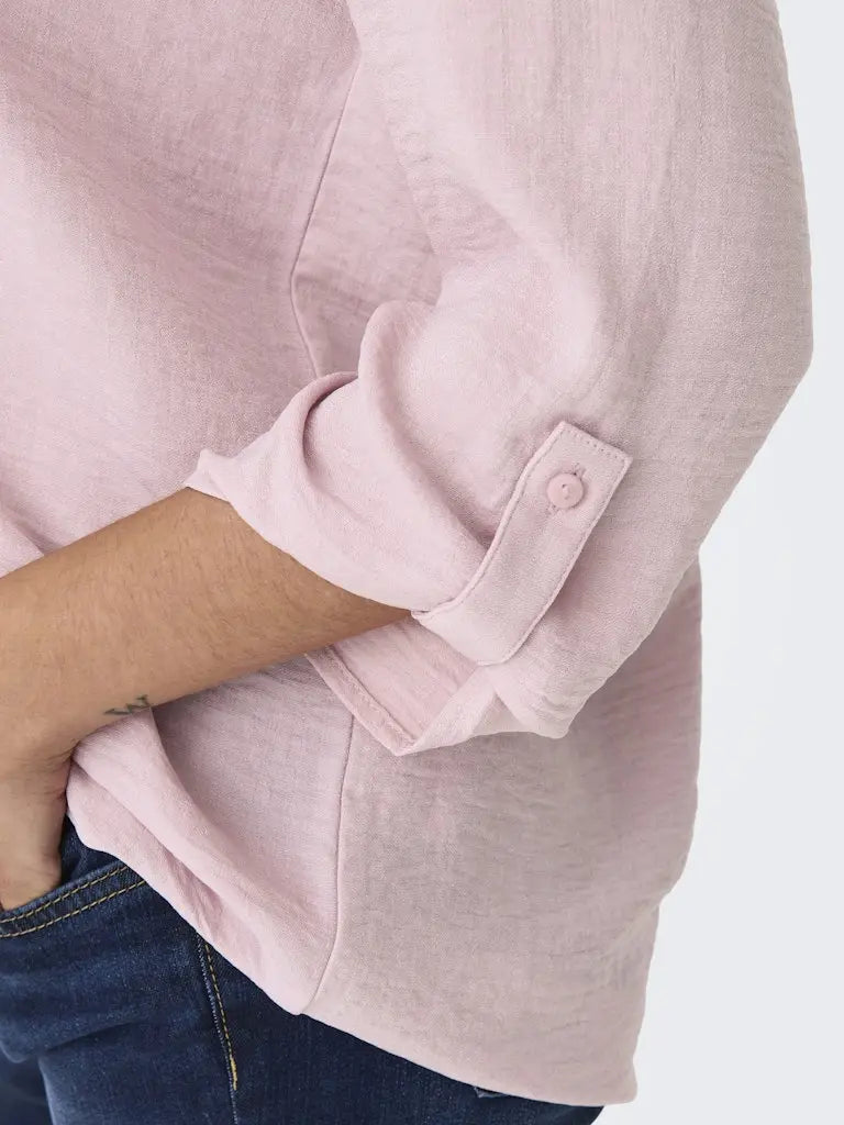 Divya Top 3/4 - Bleached Mauve JDY