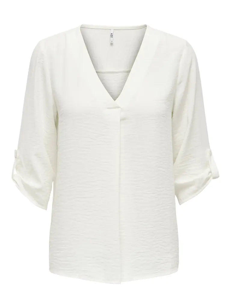 Divya Top 3/4 - Cloud Dancer JDY