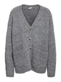Dolly Cardigan - Medium Grey Melange Noisy May