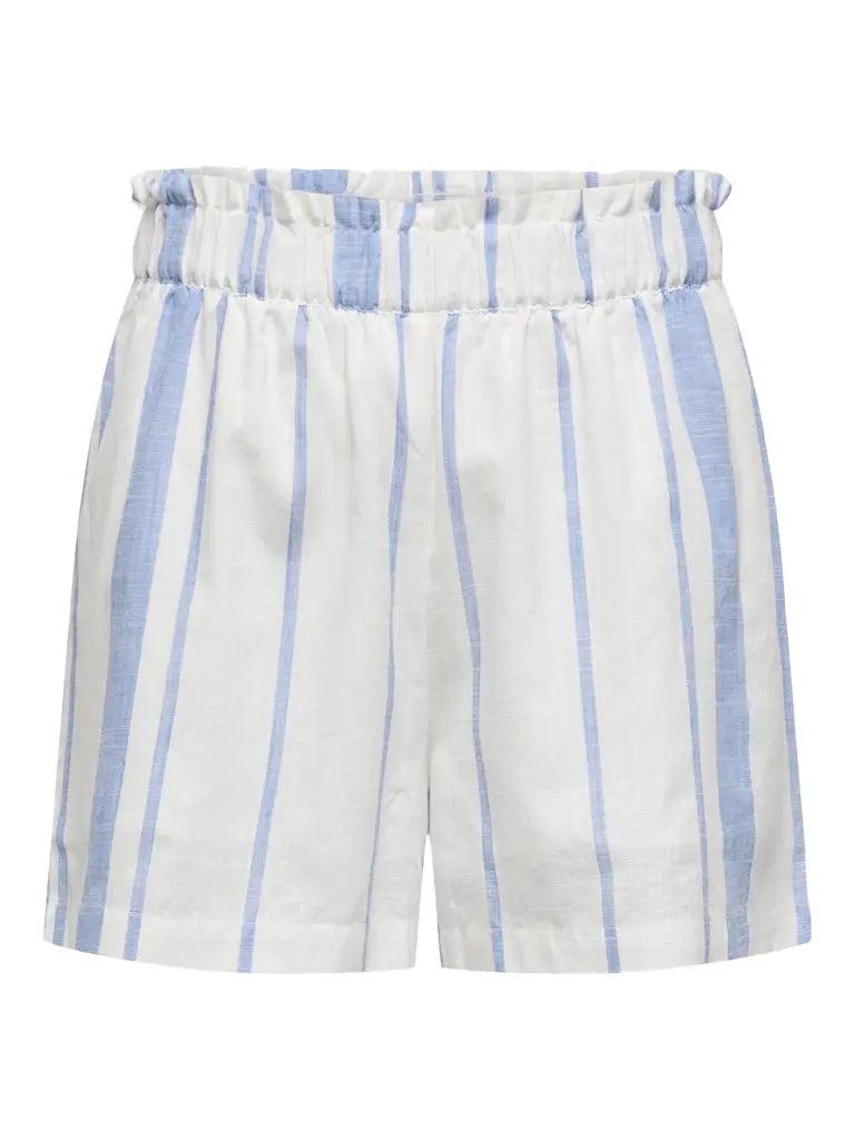 Dorthea Shorts - Cloud Dancer/Della Rubbia Blue JDY