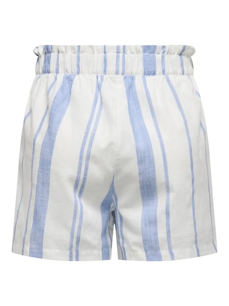 Dorthea Shorts - Cloud Dancer/Della Rubbia Blue JDY