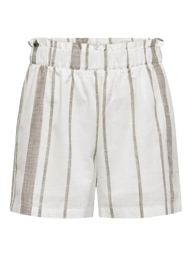 Dorthea Shorts - Cloud Dancer/Shitake JDY