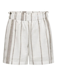 Dorthea Shorts - Cloud Dancer/Shitake JDY
