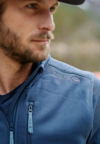 Dovre Fleece Vest - Blå Dovre