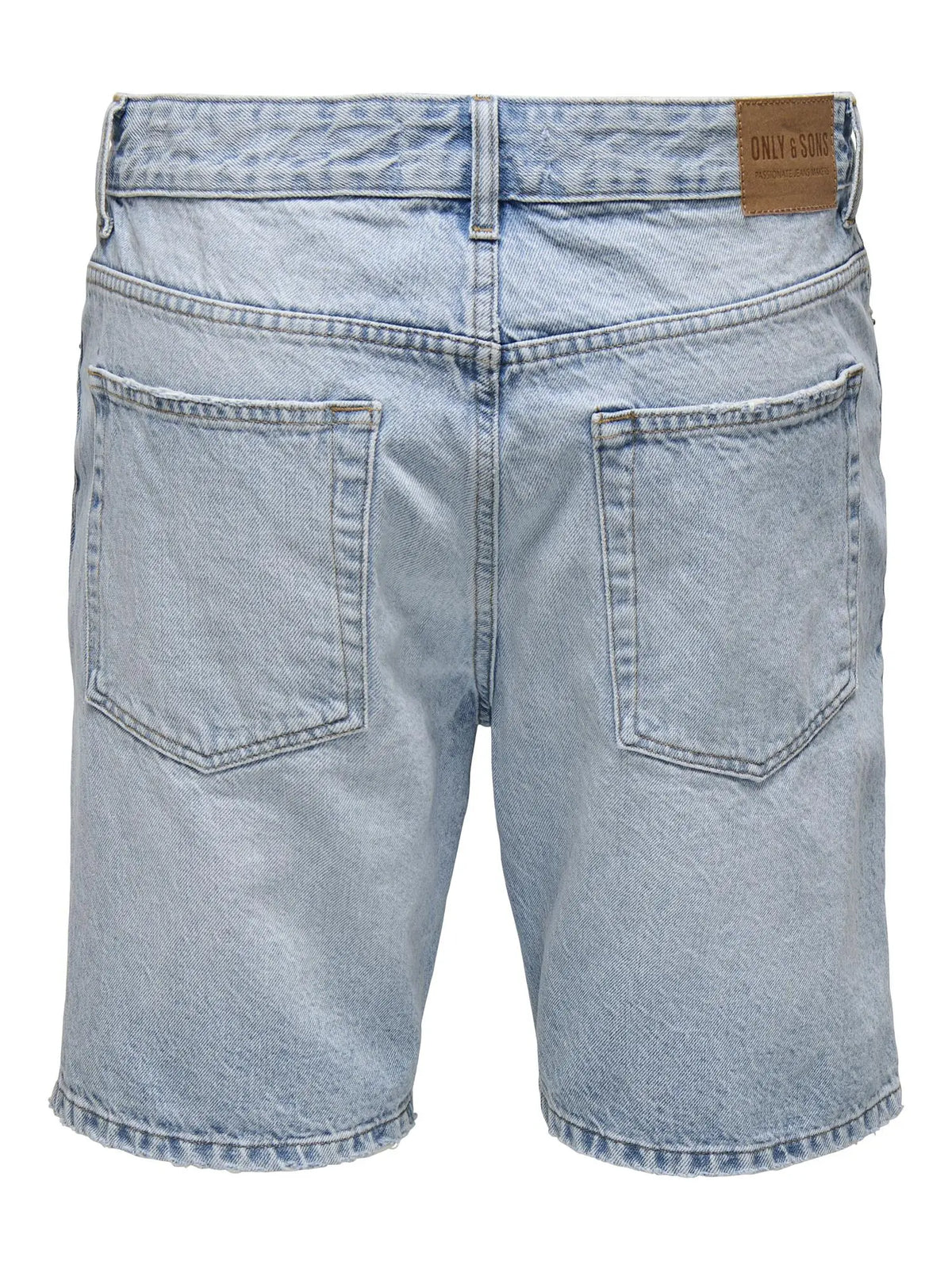 Edge Denim Shorts 2041 - Light Blue Denim Only & Sons